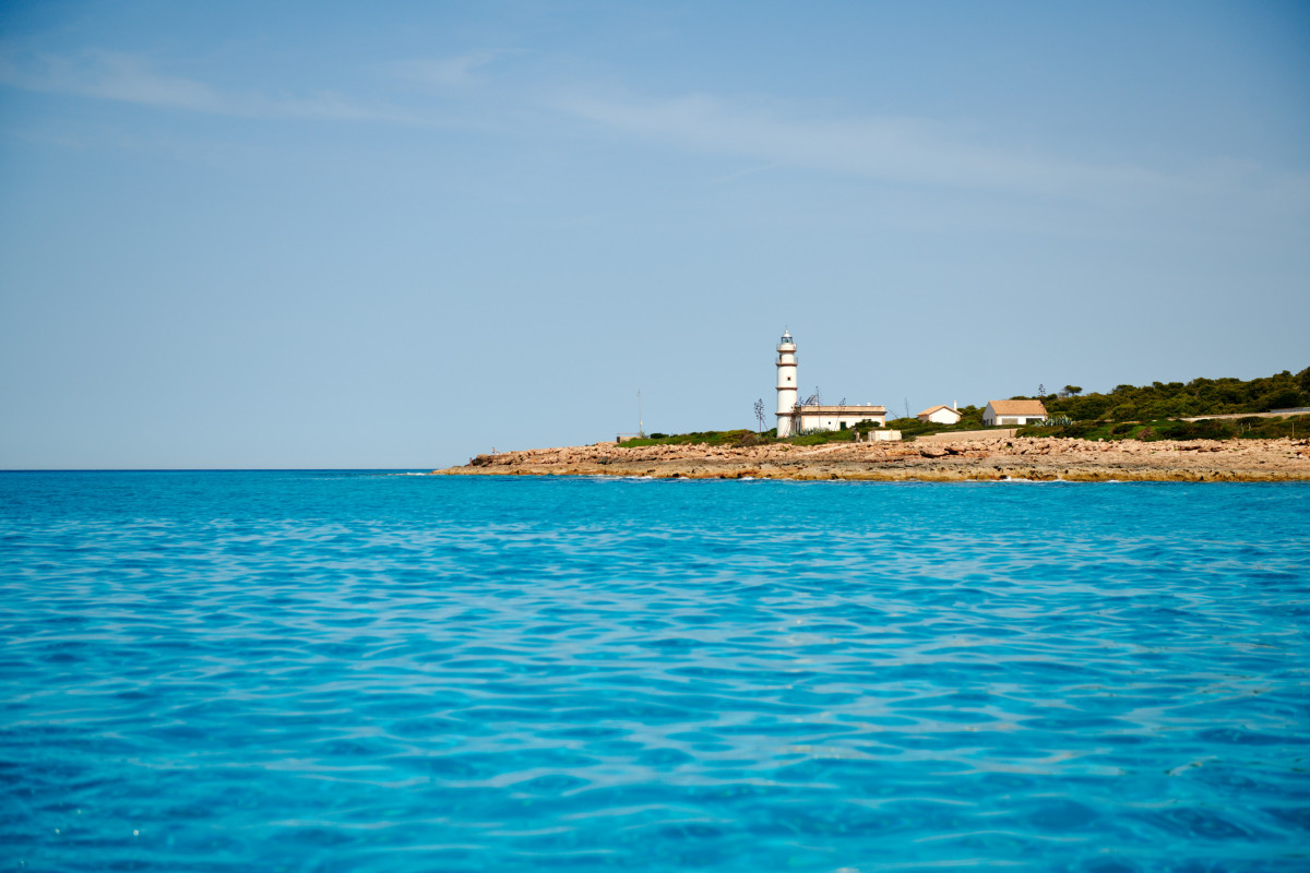 Mallorca vom meer aus