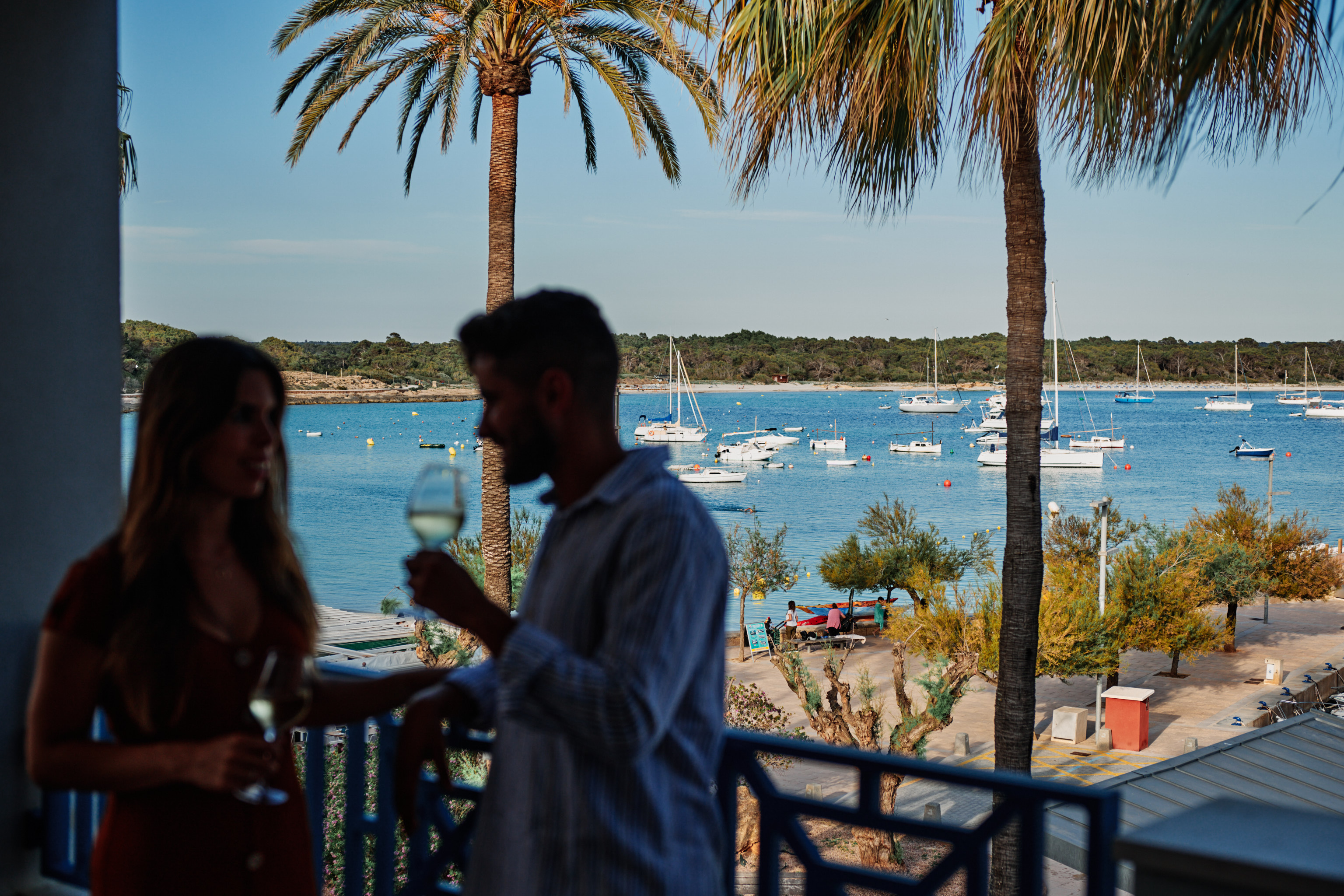 Ein herrliches Erwachen mit Blick auf das Meer